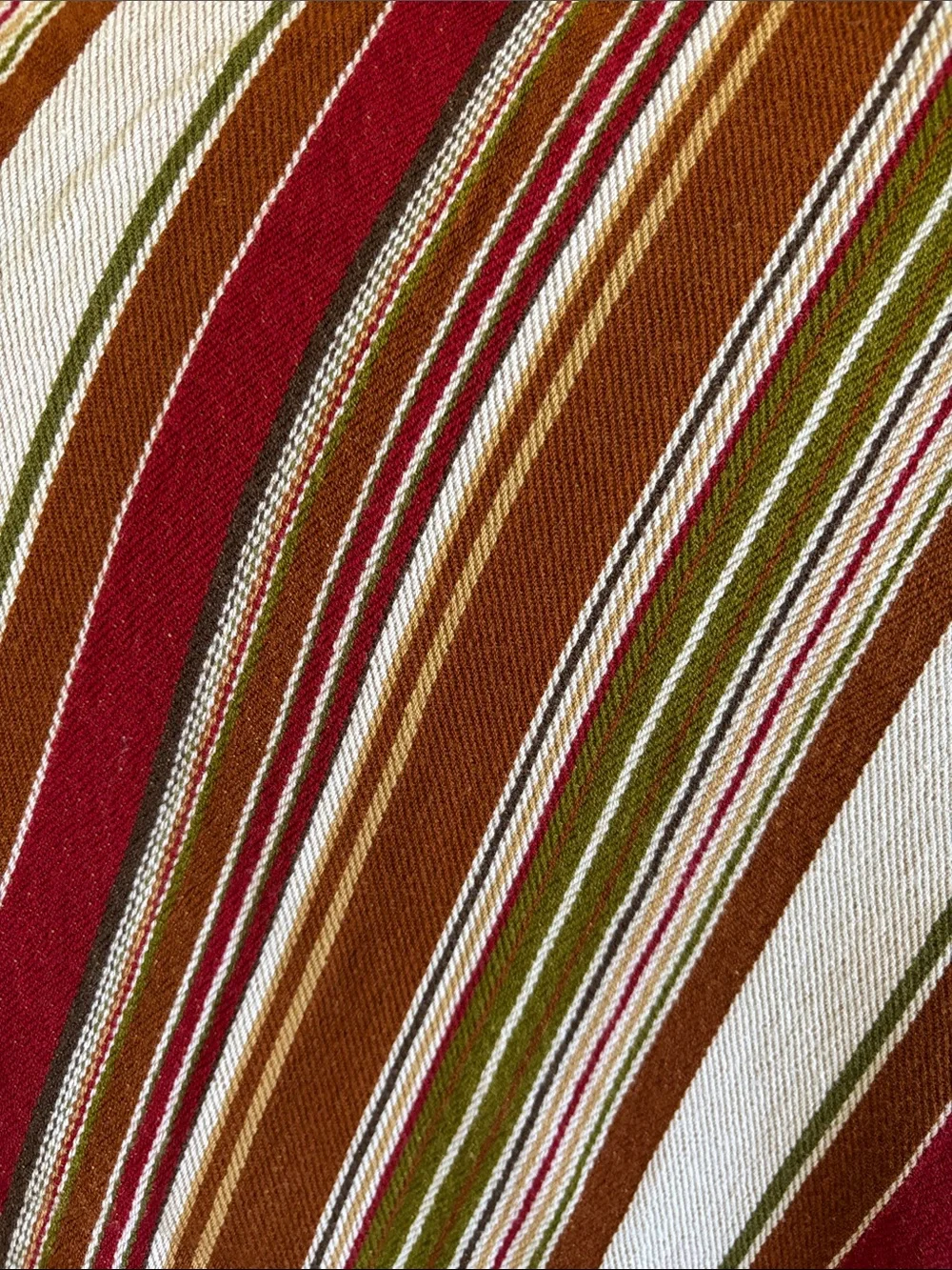 Western Stylized Striped Cotton Table Cloth RS Rectangular 56”x72”